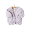 Purple quilted jacket